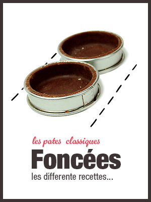 les pates foncees