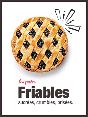 les pates friables